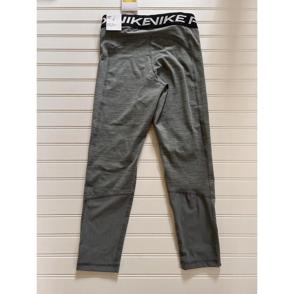 Nike Pro 365 Women's Mid-Rise Cropped Mesh-Panel LeggingsStyle Code: CZ9803-084M - Picture 6 of 9
